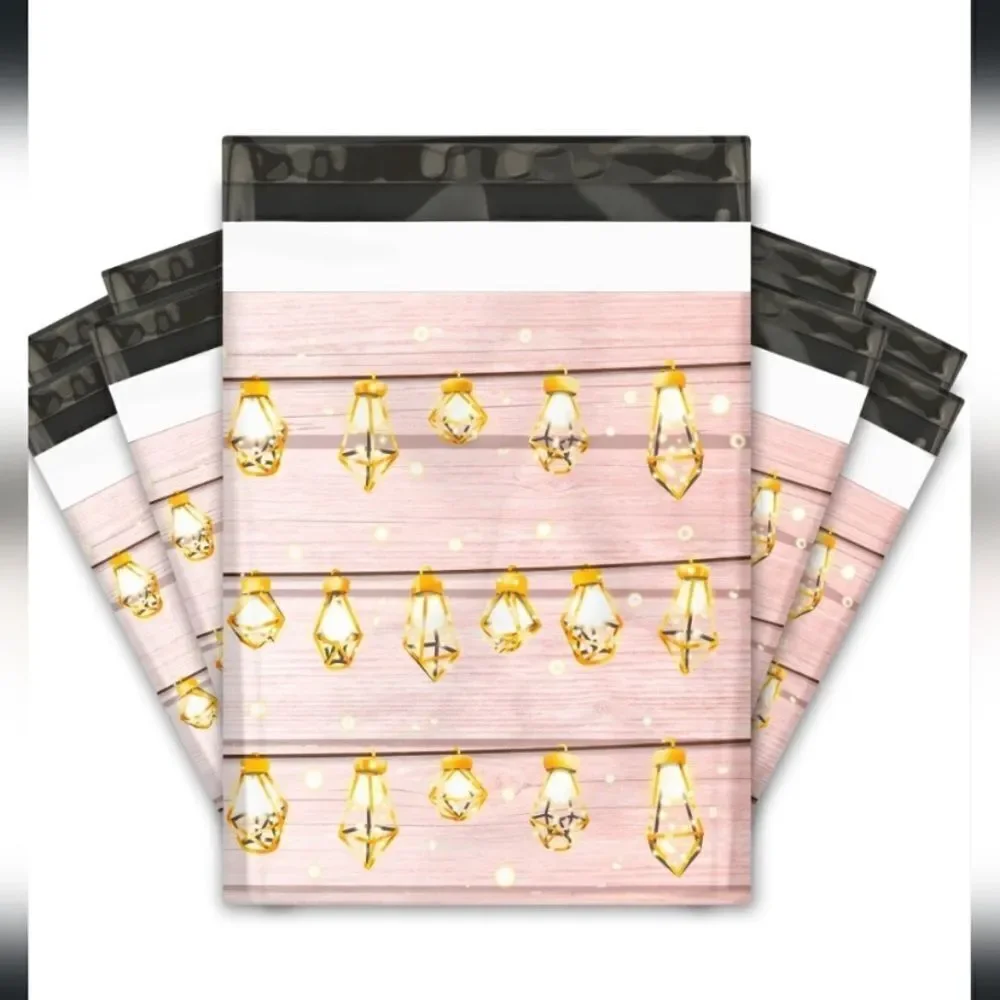 Poly Mailers 14.5x19 10x13 sizes 40 poly mailers 40 stickers